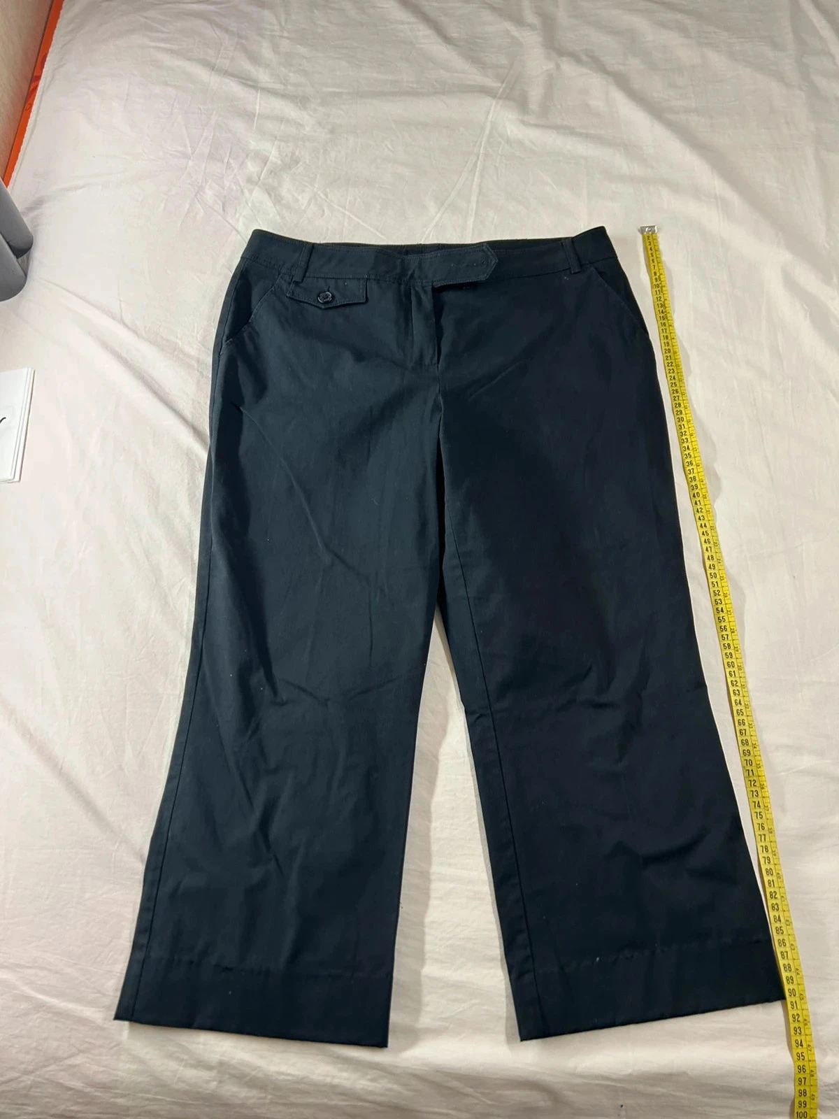 Pantalon droit noir vintage your sixth sense
